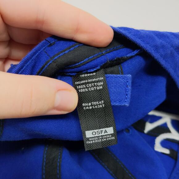 47 Brand MLB Kansas City Royals Slideback Hat Embroidered Logo OSFA Blue - Picture 13 of 14